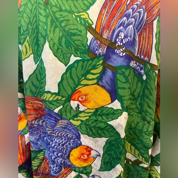 Ruth Norman Neiman Marcus Vintage Jungle Print Mumu Fits M to XL Loungewear - Picture 6 of 11